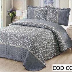 Cuvertura Pat Dublu 3 Piese Bumbac Finet COD CCQ22
