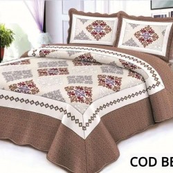 Cuvertura Pat Dublu 3 Piese Bumbac Satinat Cod BBS13
