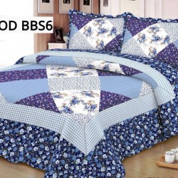 Cuvertura Pat Dublu 3 Piese Bumbac Satinat Cod BBS6