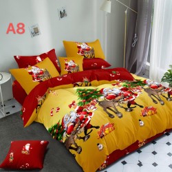 Lenjerie Bumbac Finet 6 Piese MODEL CRACIUN COD A8