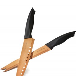  Set 2 cutite Copper Chef