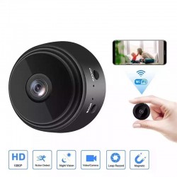 Camera Mini - WIFI supraveghere live, suport card 128 Gb, vizualizare live pe telefon