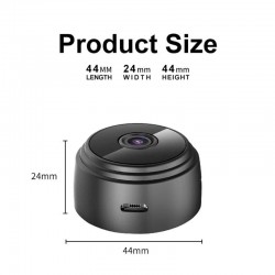 Camera Mini - WIFI supraveghere live, suport card 128 Gb, vizualizare live pe telefon