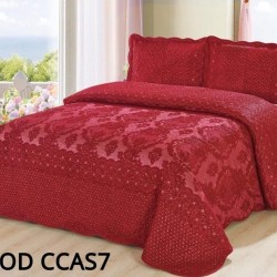 Cuvertura Pat Catifea 3 Piese COD - CCAS7