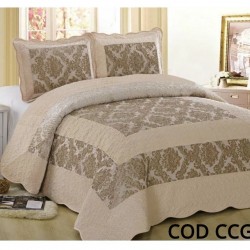 Cuvertura Pat Catifea 3 Piese COD - CCG41