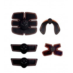 EMS Set electrostimulator 5 in 1  pentru slabire si tonifiere musculatura prin stimuli electrici