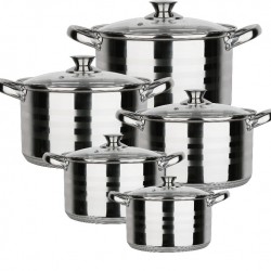 Set oale din Inox 10 piese BL-1424-10 BLAUMANN FOR YOUR HOME