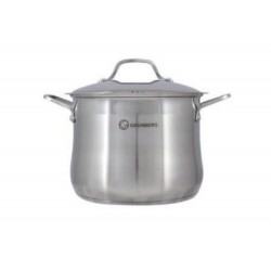 Oala inox cu capac 20cm, 5.5 litri,GRUNBERG, GR 3120