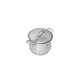 Oala inox cu capac 20cm, 5.5 litri,GRUNBERG, GR 3120