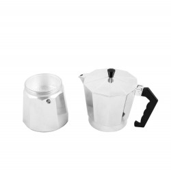 Espressor pentru aragaz Grunberg GR495, Aluminiu, Capacitate 3 cesti