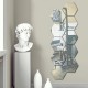 Set 10 Oglinzi Hexagon Decorative Acrilice Crystal PVC