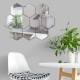 Set 10 Oglinzi Hexagon Decorative Acrilice Crystal PVC