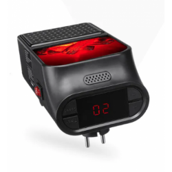 AEROTERMA PORTABILA FLAME HEATER, 500 W, 2 NIVELURI TEMPERATURA, DISPLAY DIGITAL