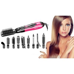 Perie pentru indreptat parul Gemei 10 in 1  GM-4835