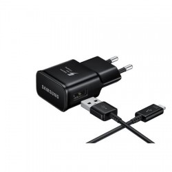 Incarcator priza Original Samsung Fast Charger (EP-TA20EWE+EP-DG950CWE) + cablu type c pentru Samsung S9 / S9 Plus/ S8 / S8 Plus