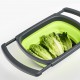 Strecuratoare pliabila pentru chiuveta, din plastic, Colander Verde, l44-68xA29,8xH5,2-13,1 cm