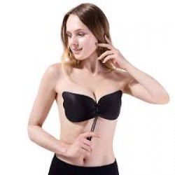 Sutien Magic Bra cu push-up si parte adeziva, fara bretele 1+2 GRATIS