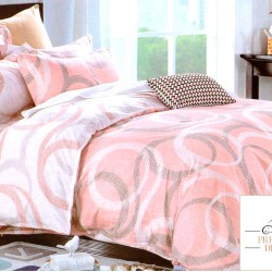 Lenjerie de Pat dublu Casa New Fashion din FINET cu 6 piese cod R-92