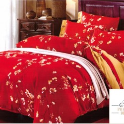 Lenjerie de Pat dublu Casa New Fashion din FINET cu 6 piese cod R-97