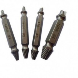 Set de 4 extractoare, "Speed Out", pentru suruburi rupte