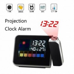 Ceas cu calendar 8190 PRO, LCD, alarma si proiectie, ecran color cu iluminare