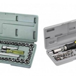 Trusa tubulare 40 piese + kit surubelnita 41 in 1