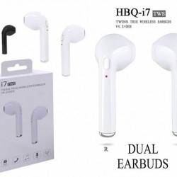 Casti i7 TWS, True Wireless, Bluetooth, incarcator incorporat