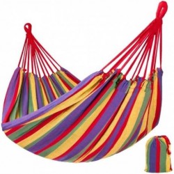 Hamac multicolor - din bumbac si poliester