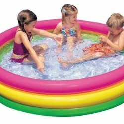 Piscina gonflabila 114x25 cm - cu 3 inele
