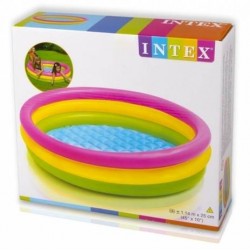 Piscina gonflabila 114x25 cm - cu 3 inele