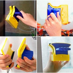 Dispozitiv magnetic pentru spalat geamuri