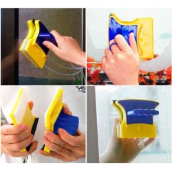 Dispozitiv magnetic pentru spalat geamuri
