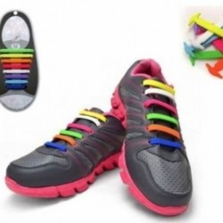 Set 16 sireturi multicolore UNISEX, elastice, din silicon