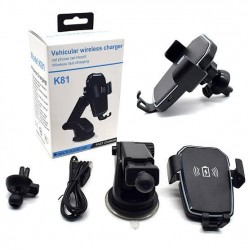 Incarcator auto Wireless  pentru smartphone cu Android / IOS
