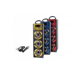 Boxa Bluetooth portabila 3 difuzoare, MX-103, microfon inclus