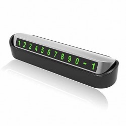 Dispozitiv de pus numarul de telefon in parbriz pentru parcare temporara