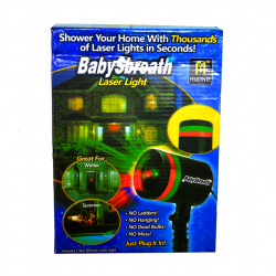 Proiector laser, Soundvox™ BabySbreath, Negru
