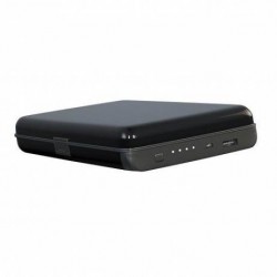 Baterie externa cu functie de port card