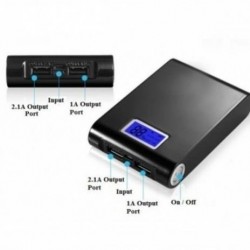 Baterie externa Power Bank, cu display procentaj baterie, 12000 mAh