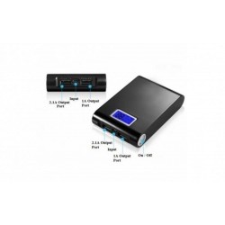 Baterie externa Power Bank, cu display procentaj baterie, 12000 mAh