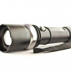 Lanterna SWAT cu led Cree, zoom, cu lupa si acumulator puternic 4200mAh