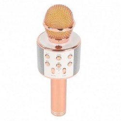 Microfon karaoke fara fir, compatibil cu iOS si Android, tablete iPad si PC, Bluetooth